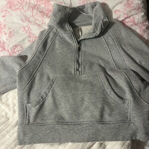 Grey Quarterzip